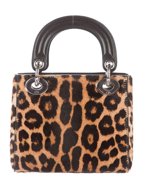 lady dior leopardata|Handbags .